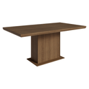 Conjunto Sala de Jantar Tampo de Madeira 6 Cadeiras Rustic/Oxford Grasse Madesa
