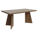 Conjunto Sala de Jantar Tampo de Madeira 6 Cadeiras Rustic/Cinza/Imperial Sarlat Madesa