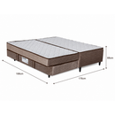 Cama Box com Auxiliar 3 em 1 Real Plus 88cmx188cm Design
