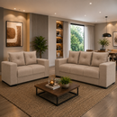 Conjunto de Sofá 3x2 Lugares Santa Catarina Bacetto