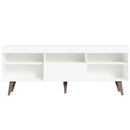Rack para TV até 75 Polegadas Lille Madesa 180 cm 1 Porta Branco