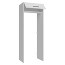 Porta-Geladeira 83 cm 1 Porta Basculante Branco Agata Madesa