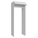 Porta-Geladeira 83 cm 1 Porta Basculante Branco Glamy Madesa
