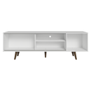 Rack para TV até 80 Polegadas 160cm Branco/Rustic Pés Rustic Madesa XP