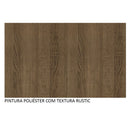 Guarda-Roupa Casal Madesa Apolo 4 Portas de Correr com Espelho Rustic