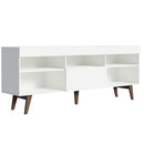 Rack para TV até 75 Polegadas Lille Madesa 180 cm 1 Porta Branco