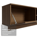 Rack Suspenso para TV até 80 Polegadas 218 cm 2 Portas Rustic Stella Madesa