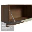 Rack Suspenso para TV até 80 Polegadas 218 cm 2 Portas Rustic/Cinza Lux Madesa