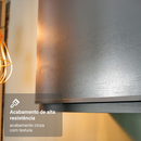 Armário de Cozinha Compacta 180 cm Suspenso Cinza Nice Madesa 04