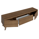 Rack para TV até 80 Polegadas 180 cm 2 Portas 1 Gaveta Rustic Nilo Madesa