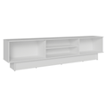 Rack para TV até 80 Polegadas 218 cm 2 Portas Branco/Azul Vik Madesa