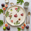 Sousplat Cerâmica 34,5cm Les Figues Scalla