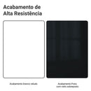 Balcão de Cozinha 120 cm 2 Portas Branco/Preto Lux Madesa