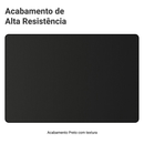 Balcão Porta-Pano 20 cm Suspenso Preto Nice Madesa
