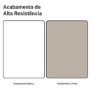 Armário de Cozinha Completa 270 cm Branco/Crema Vik Madesa 06