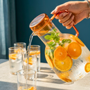 Jarra Vidro Borossilicato Âmbar 1,7L