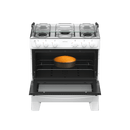 Fogão 5 Bocas Automático Mesa Inox Milão Plus Atlas
