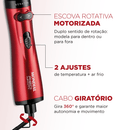 Escova Rotativa Infinity Keratin Mondial Vermelho ER-11-KR