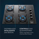 Cooktop a Gás 4 Bocas Mondial CTG-01