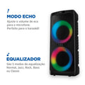 Caixa de Som Party Box Mondial Bivolt PBX-600-A