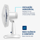 Ventilador De Mesa Mondial VSP-30-W 6 pás
