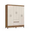 Guarda-Roupa Casal 6 Portas 2 Gavetas Flash Demóbile