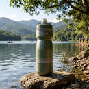 Garrafa Térmica CamelBak Podium Chill 621ml Cinza/Verde