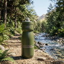 Garrafa CamelBak Podium 710ml Verde/Azul