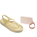 Kit Havaianas para Presente: Luna Point Puffed + Mini Bag Chain Cromado