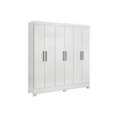 Guarda-Roupa Casal 6 Portas 3 gavetas Prático Demóbile