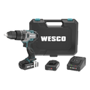 Furadeira de Impacto Brushless 18V 13mm Wesco com 2 Baterias e Maleta