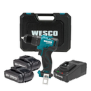 Furadeira de Impacto Brushless 18V 13mm Wesco com 2 Baterias e Maleta