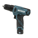 Parafusadeira Furadeira 12V 10mm Wesco a Bateria com LED e Carregador Bivolt