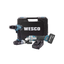 Kit Furadeira de Impacto + Esmerilhadeira Angular Brushless 18V Wesco