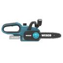 Motosserra a Bateria 18V 25cm Wesco Sem Bateria Brushless