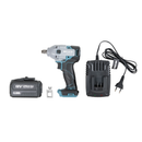 Chave de Impacto Brushless 1/2" 18V 350Nm Wesco com Bateria e Carregador