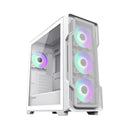 Gabinete Gamer Gamemax Siege WH Branco ATX Mid Tower Com Airflow