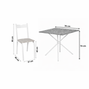 Conjunto De Mesa Com 4 Cadeiras Ciplafe