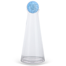 Garrafa Bubble Vidro Azul 1L Linha Sintonia
