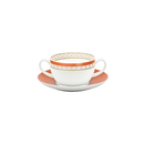 Conjunto com 6 Tigelas Consommé com Pires Colline 350ml Strauss