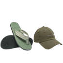 Kit Havaianas Brasil: Surfer Coast + Boné Havaianas