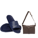 Kit Havaianas para Presente: Slide Zero + Bolsa Transversal