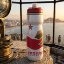 Garrafa Térmica CamelBak Podium Chill 621ml Branco/Preto