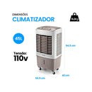 Climatizador de Ar Elgin Big Air 45 Litros Frio Ventilador Umidificador 127V