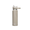 Garrafa Térmica CamelBak Thrive Flip Straw 946ml Inox 18/8 Prata