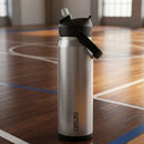 Garrafa Térmica CamelBak Thrive Flip Straw 740ml Inox 18/8 Prata