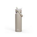 Garrafa Térmica CamelBak Thrive Flip Straw 740ml Inox 18/8 Prata