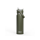 Garrafa Térmica CamelBak Thrive Flip Straw 740ml Inox 18/8 Prata