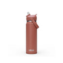 Garrafa Térmica CamelBak Thrive Flip Straw 740ml Inox 18/8 Prata