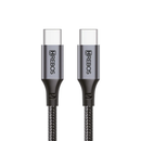 Cabo USB-C para USB-C Hrebos CB-362C 100W Turbo 1M